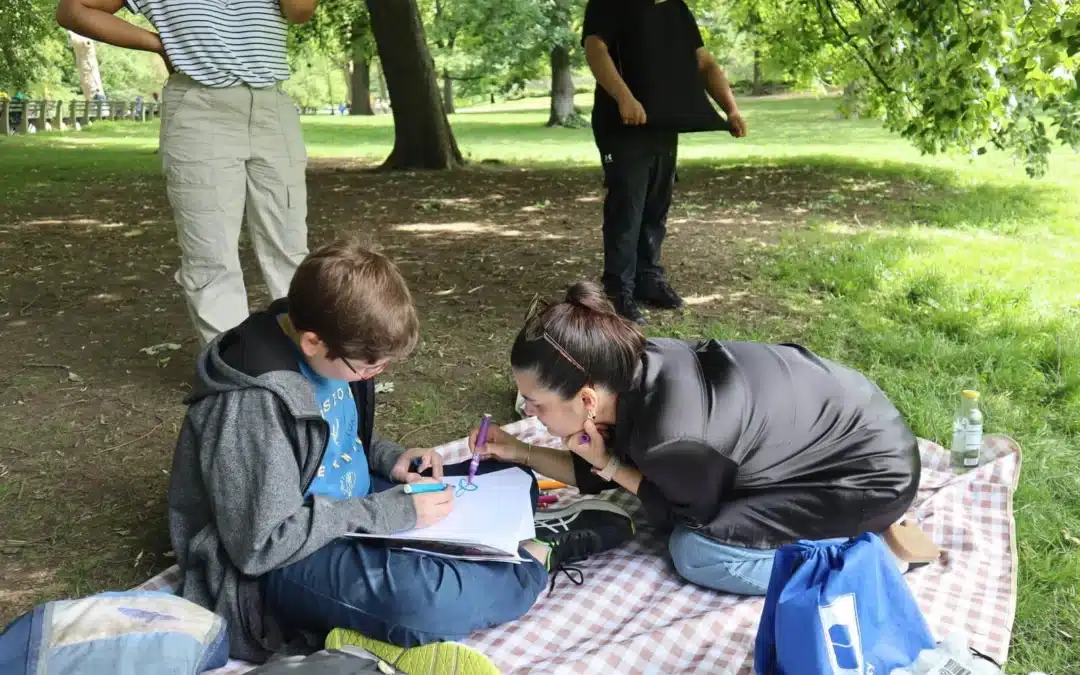 Middle School Field Day at Central Park